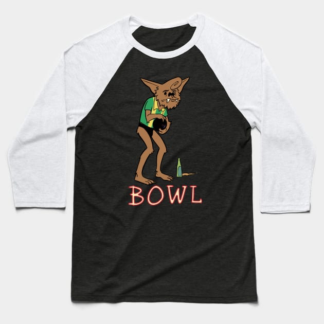 B O W L Baseball T-Shirt by Matt Rainwater Designs!